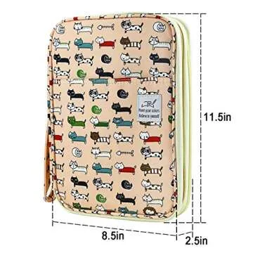 YOUSHARES 192 Slots Large Capacity Pencil Case