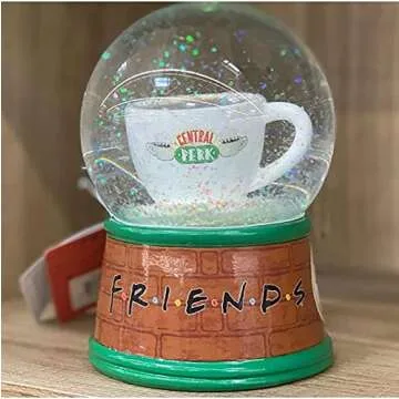 Silver Buffalo Friends Central Perk Large Light Up Snow Globe, 100mL