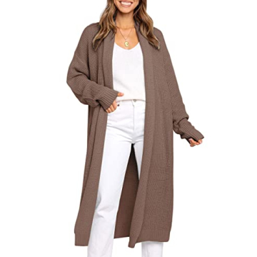LILLUSORY Long Cardigan Sweaters for Women - Cozy Oversized Design for Fall 2025