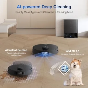 ECOVACS DEEBOT T30S AI Robot Vacuum with Mop Technology