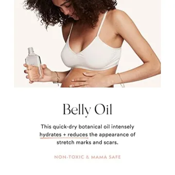 HATCH Vegan Belly Oil Quick-Drying Pregnancy Skin Support