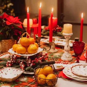 Elegant 10 Inch Burgundy Taper Candles Set of 10 for All Occasions