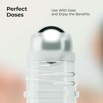 Healing Solutions – (2 Pack) Citronella Essential Oil Organic, Roll on Perfume, Essential Oil Roller, Body, Skin