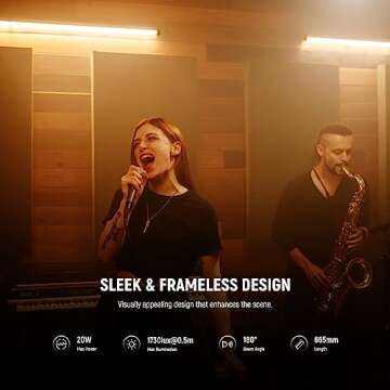 NEEWER TL60 RGB Tube Light, Full Color RGBWW Photography Handheld LED Video Lighting Wand Stick Supports APP/2.4G/DMX Control, 7 Pixel Effects 18 Scenes, 2500K-10000K CRI97+ TLCI98+, 3000mAh Battery