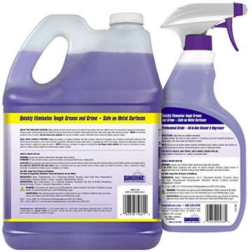 Simple Green Pro HD Purple Concentrated Cleaner & Degreaser - Heavy Duty, Professional, Automotive, ...