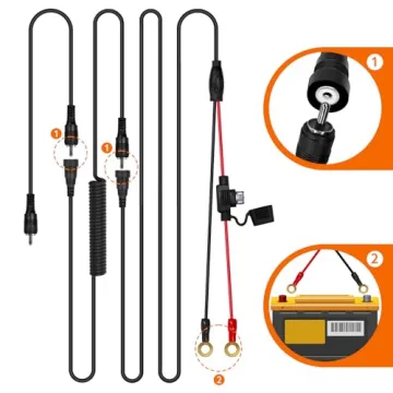 CHolic Heated Shield Cord for Snowmobile and Motorcycle