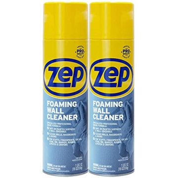 Effortless Stain Removal with Zep Foaming Wall Cleaner