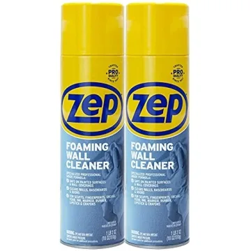 Effortless Stain Removal with Zep Foaming Wall Cleaner