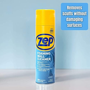 Effortless Stain Removal with Zep Foaming Wall Cleaner