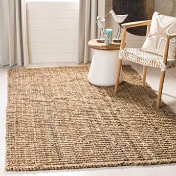 SAFAVIEH Natural Fiber Rug - Durable & Eco-Friendly 3' x 5'