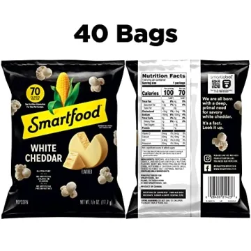 Smartfood White Cheddar Popcorn - 40 Pack Delight