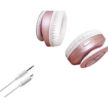 TUINYO Bluetooth Headphones - 40H Playtime, Over-Ear Wireless