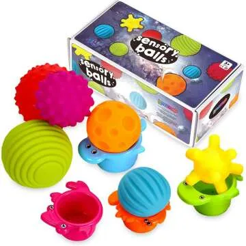 Sensory Balls for Kids - Textured Multi Ball Set