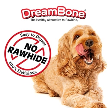 DreamBone Twist Sticks, Wrapped With Real Chicken, Rawhide-Free Chews For Dogs, 50 Count