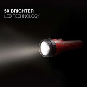 Pack of 4 EVEREADY LED Flashlights for Emergencies