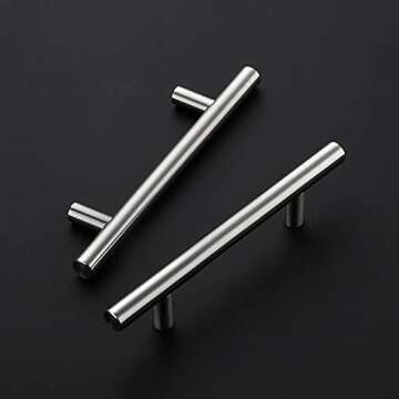 Ravinte 24 Pack | 6" Cabinet Pulls Brushed Nickel Stainless Steel Kitchen Cupboard Drawer Pulls Cabi...