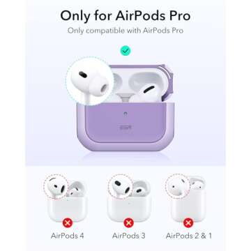 ESR for AirPods Pro 2nd Generation Case (HaloLock), Compatible with Airpods Pro Case 2nd/1st Gen (20...
