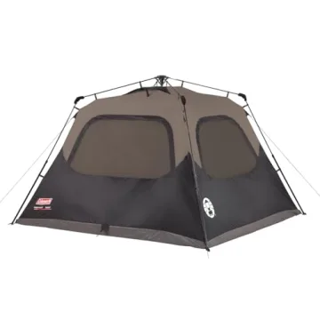 Coleman Cabin Tent - Quick Setup, Waterproof Design,