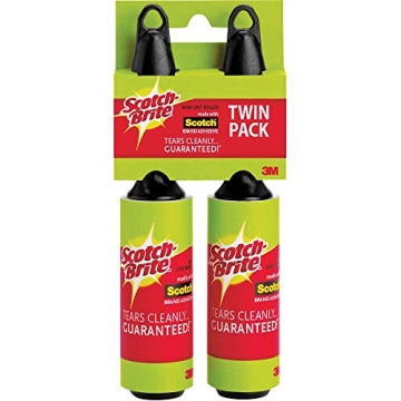 Portable Scotch-Brite Mini Lint Roller for Effective Cleaning