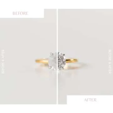 Shinery Bridal Radiance Towelettes, Jewelry Cleaning Cloth Wipe with No Rinse Required for On The Go, One Pack of 10