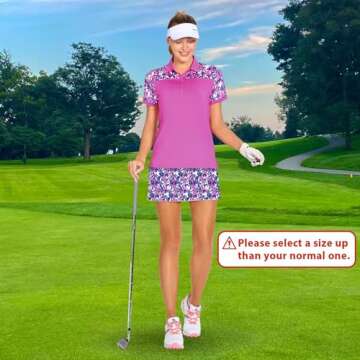 M MAELREG Skorts Skirts for Women with Pockets Shorts Print Summer Quick Dry Activewear Workout Tennis Skirts