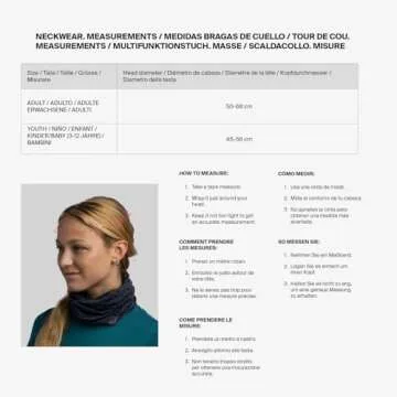 Midweight Wool Buff - Light Grey Melange - Adult One Size