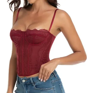 Raxnode Lace Bustier Corset - Stylish Fit for Women