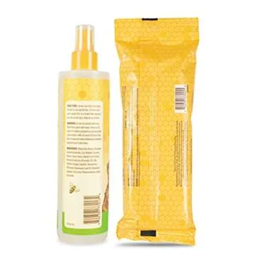 Burt's Bees For Dogs Multipurpose Hypoallergenic Grooming Wipes - Burts Bees Dog Deodorizing Spray, ...
