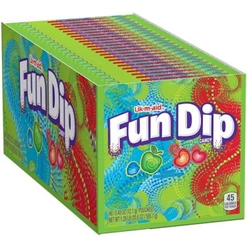 Wonka Fun Dip Assorted Flavor Pack for Parties