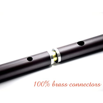 NICOSHINE C Key Dizi - Beginner's Chinese Flute with Accessories