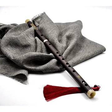 NICOSHINE C Key Dizi - Beginner's Chinese Flute with Accessories