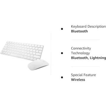 Apple Wireless Magic Keyboard 2 & Mouse 2 Renewed