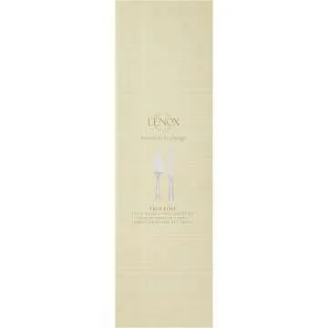 Lenox True Love Cake Knife & Server Set - Metallic