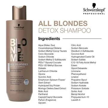 BlondMe All Blondes Detox Shampoo for Vibrant Hair
