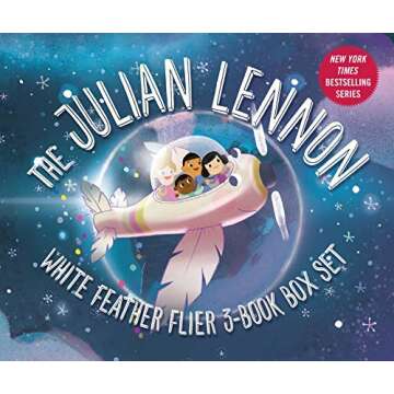 Julian Lennon White Feather Flier 3-Book Box Set - Inspiring Children's Books with Meaningful Lesson...