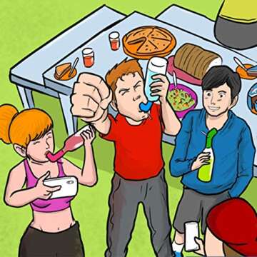 Beer Snorkel Funnel, Beer Bottle Chugger, Chug a Beer in 4 Seconds Flat, Made of Stainless Steel & Flexible Silicone, Perfect for House Parties, Tailgating, Bachelor Parties & More (Blue)