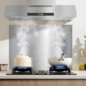 Stainless Steel Backsplash 24"x30" - Easy Install