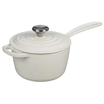 Le Creuset Enameled Cast Iron Signature Cookware Set, 5 pc. , White