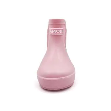 Amoji Kids Waterproof Garden Rain Boots for Toddlers