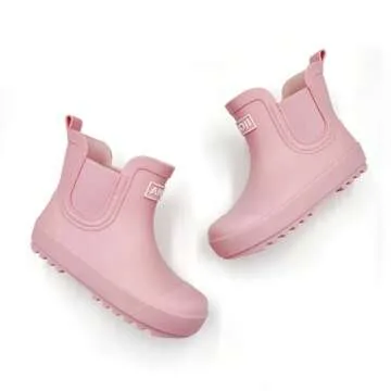 Amoji Kids Waterproof Garden Rain Boots for Toddlers