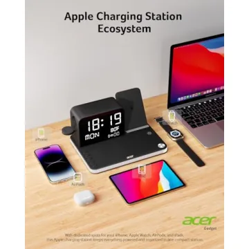 Acer 7-in-1 Wireless Charger for Apple & Android Devices