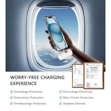 LENUTO Portable Charger 6000mAh Power Bank for iPhone & Android