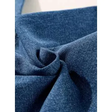 High Waisted Stretchy Wide Leg Jeans for Women - Comfortable Denim