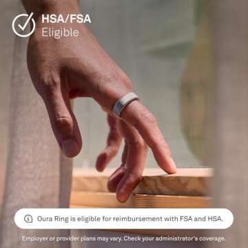 Oura Ring 4 - Stylish Smart Ring with Sleep Tracking