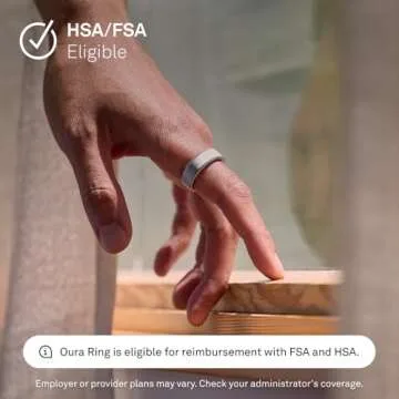 Oura Ring 4 - Stylish Smart Ring with Sleep Tracking