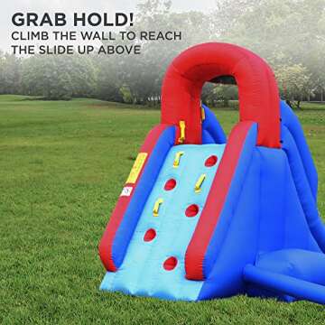Sunny & Fun Inflatable Water Slide Park for All Ages - Easy Set-Up