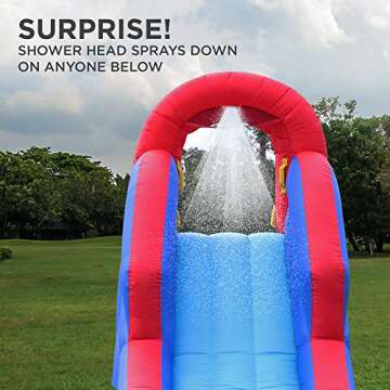 Sunny & Fun Inflatable Water Slide Park for All Ages - Easy Set-Up