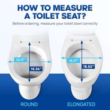 UMIEN 2-in-1 Potty Training Toilet Seat for Toddlers & Adults