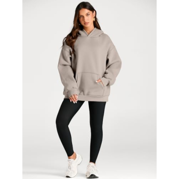 Trendy Queen Women's Oversized Fleece Sweatshirt for Fall 2025