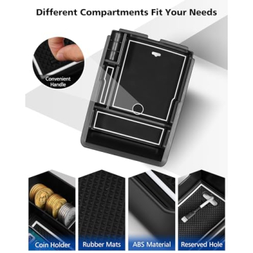 FIILINES Center Console Organizer for Kia Sorento 2021-2023